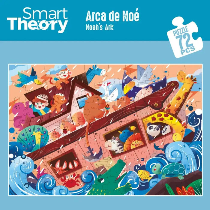 Пъзел Colorbaby Noah’s Ark 72 Части 90 x 60 cm (6 броя)