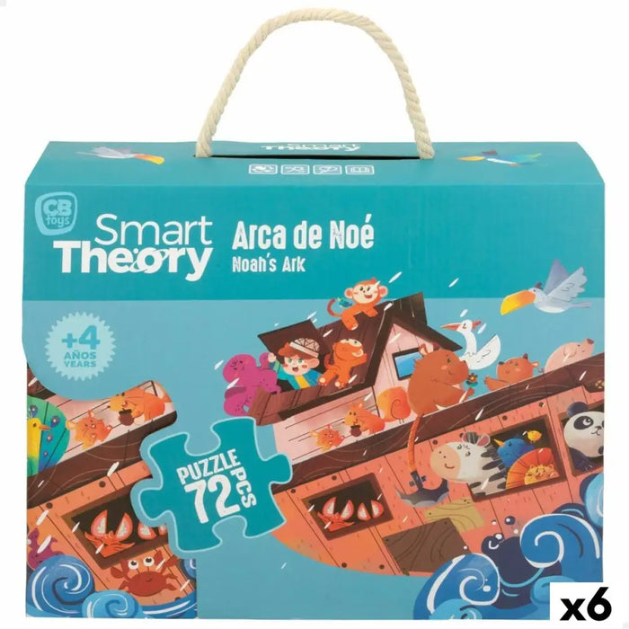 Пъзел Colorbaby Noah’s Ark 72 Части 90 x 60 cm (6 броя)
