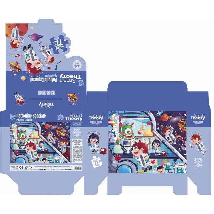 Пъзел Colorbaby Space Patrol 72 Части 90 x 60 cm (6 броя)
