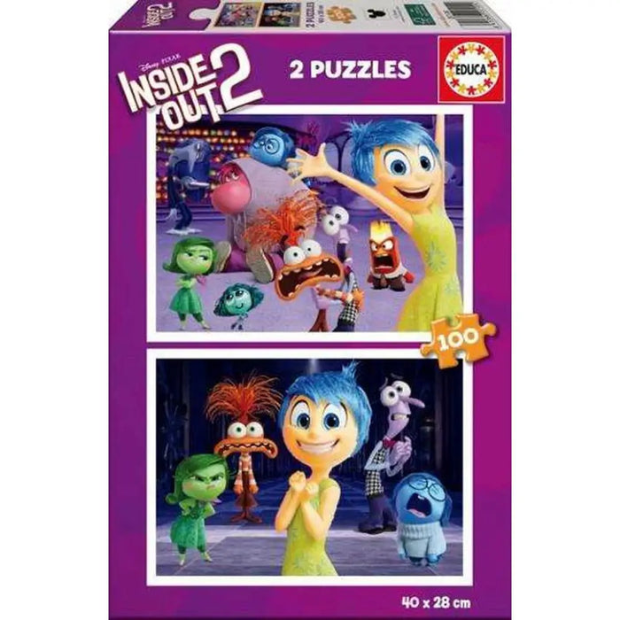 Пъзел Educa Inside Out 2 2 x 100 Части
