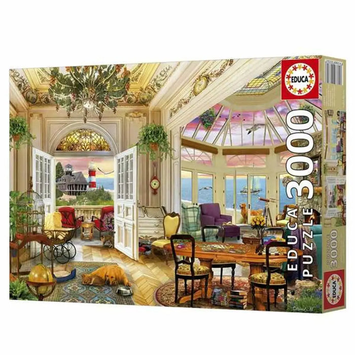 Пъзел Educa Life in the Coast 3000 Части