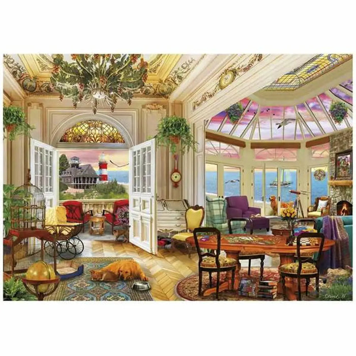Пъзел Educa Life in the Coast 3000 Части