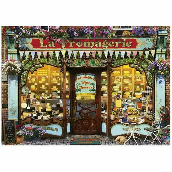 Пъзел Educa The fine cheese shop