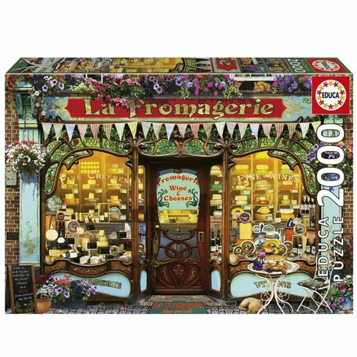 Пъзел Educa The fine cheese shop