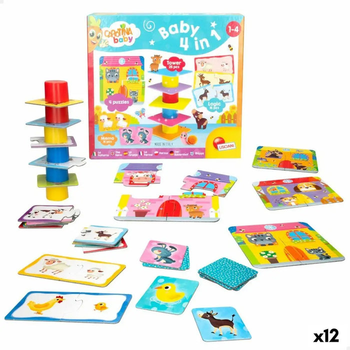 Пъзел Lisciani Giochi Carotina Baby 16 x 1 x 16,5 cm Ферма