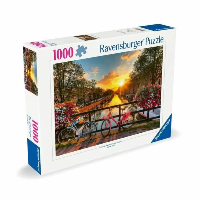 Пъзел Ravensburger Bicycles in Amsterdam