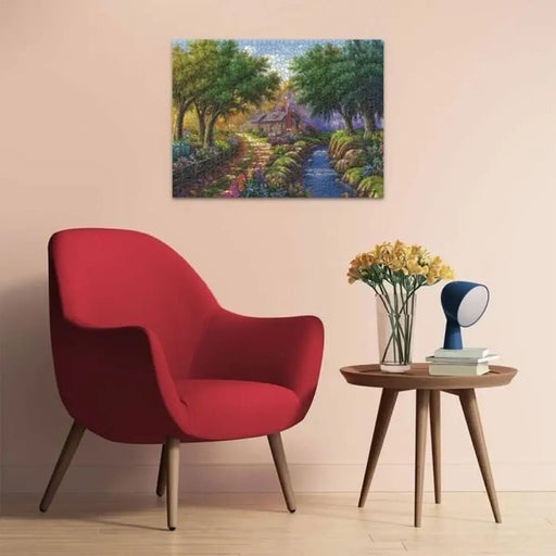 Пъзел Ravensburger Cottage By The River