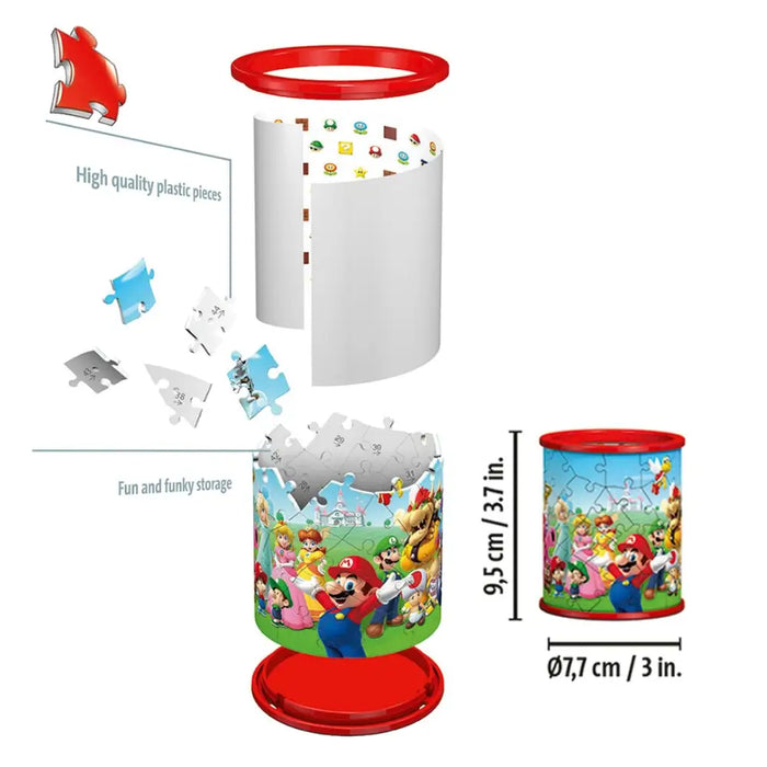 Пъзел Ravensburger Iceland: Kirkjuffellsfoss 3D (54 Части)