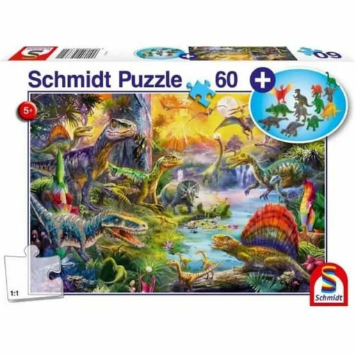 Пъзел Schmidt Spiele Dinosaurs Фигурки 60 Части