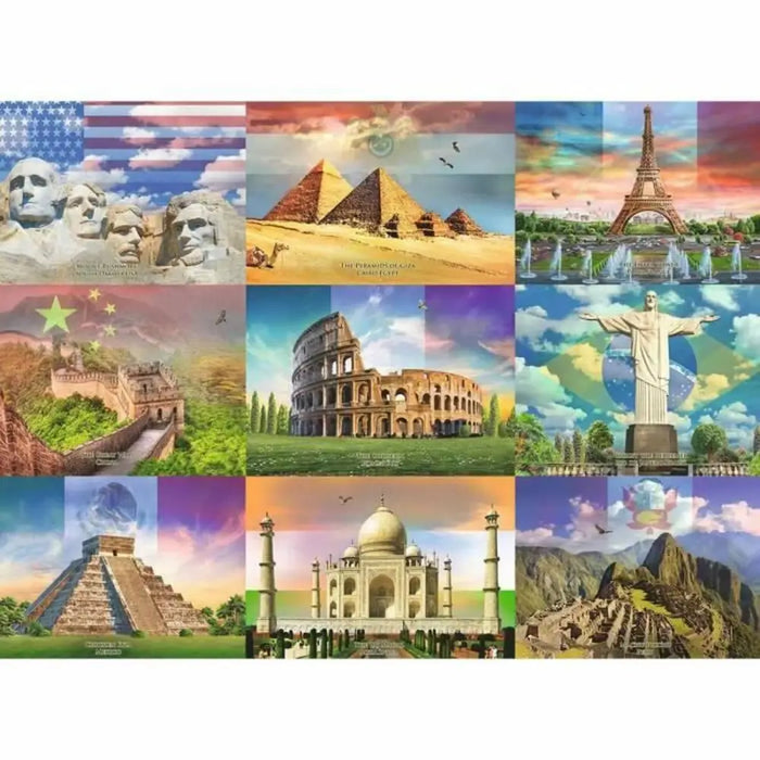 Пъзел Ravensburger 13290 XXL Monumentos del mundo 200 Части