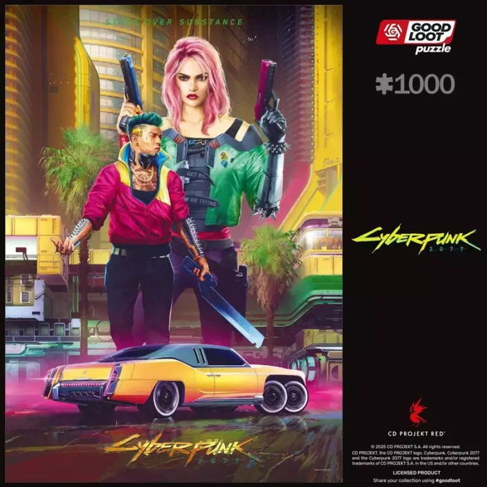 Puzzle Good Loot Gaming - Cyberpunk 2077: Kitsch Style 1000