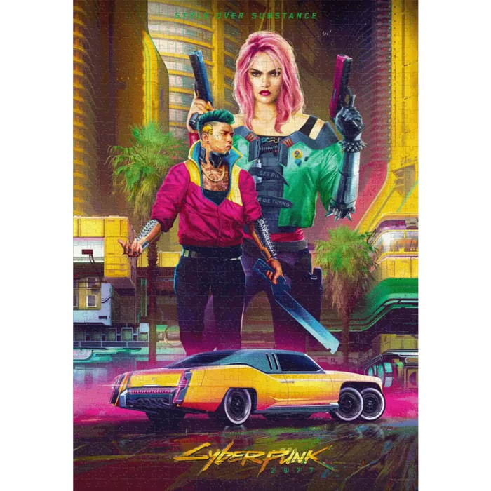 Puzzle Good Loot Gaming - Cyberpunk 2077: Kitsch Style 1000
