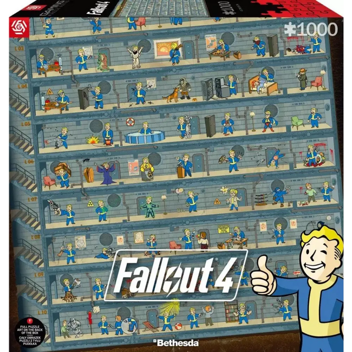 Puzzle Good Loot Gaming - Fallout 4: Perk Poster 1000 бр.