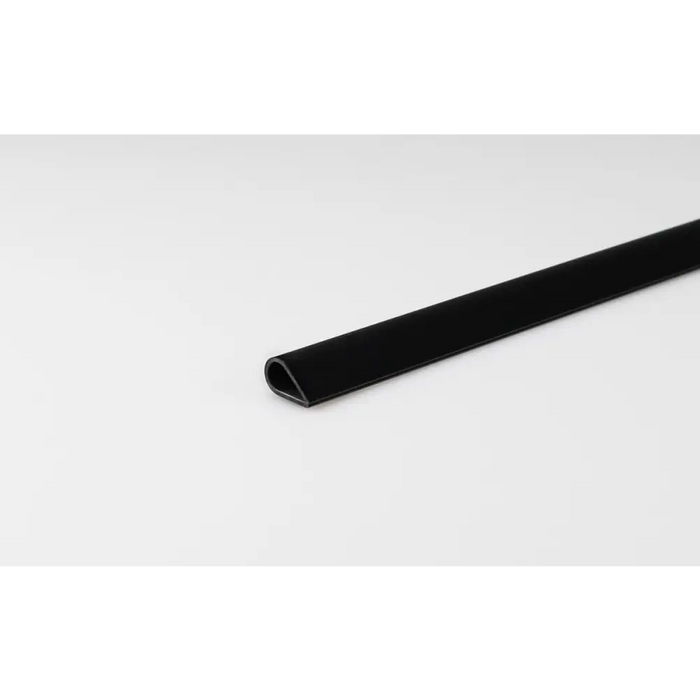 PVC ГЪВКАВ ПРОФИЛ 5MM/1M ЧЕРЕН