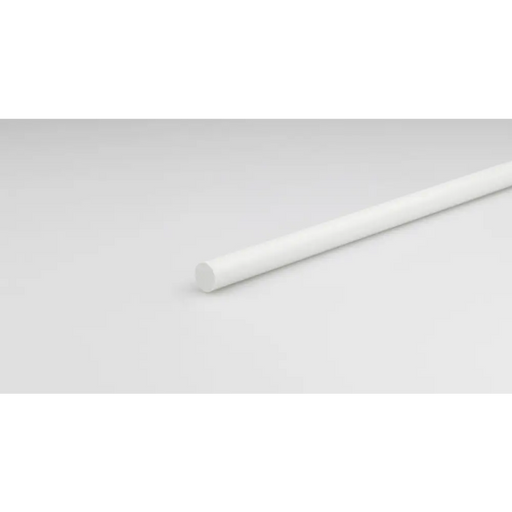 PVC КРЪГЪЛ ПРОФИЛ 8MM/1M БЯЛ