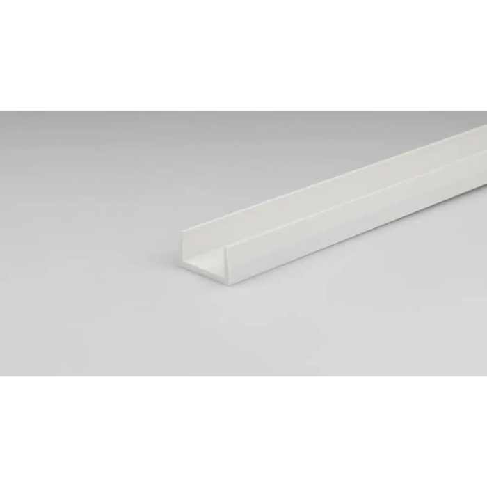 PVC U-ПРОФИЛ 10X6MM/1M БЯЛ