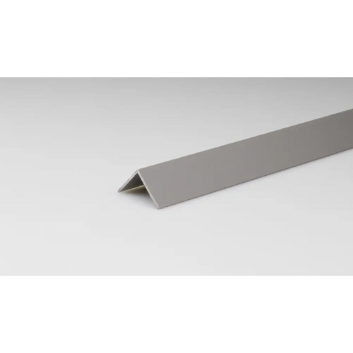 PVC ЪГЛОВ ПРОФИЛ 20Х20MM/2M СИВ САТЕН