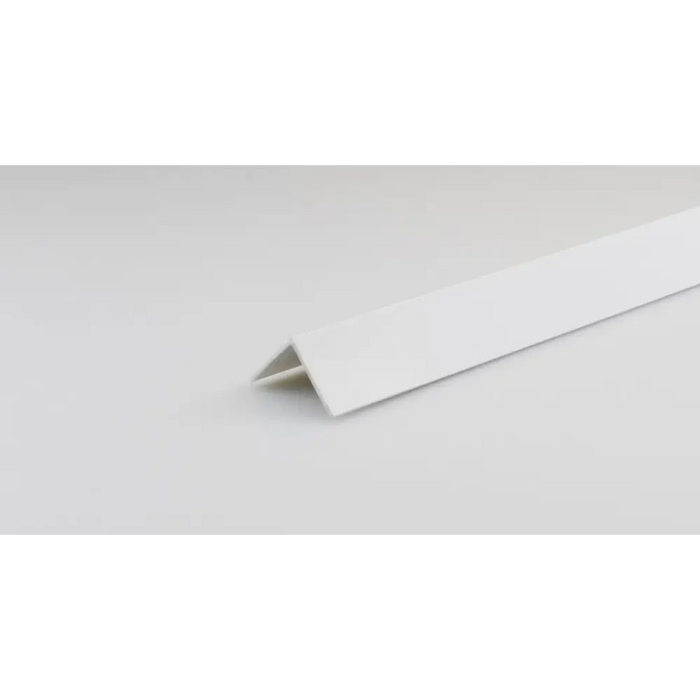 PVC ЪГЛОВ ПРОФИЛ 30Х30MM/2M БЯЛ САТЕН