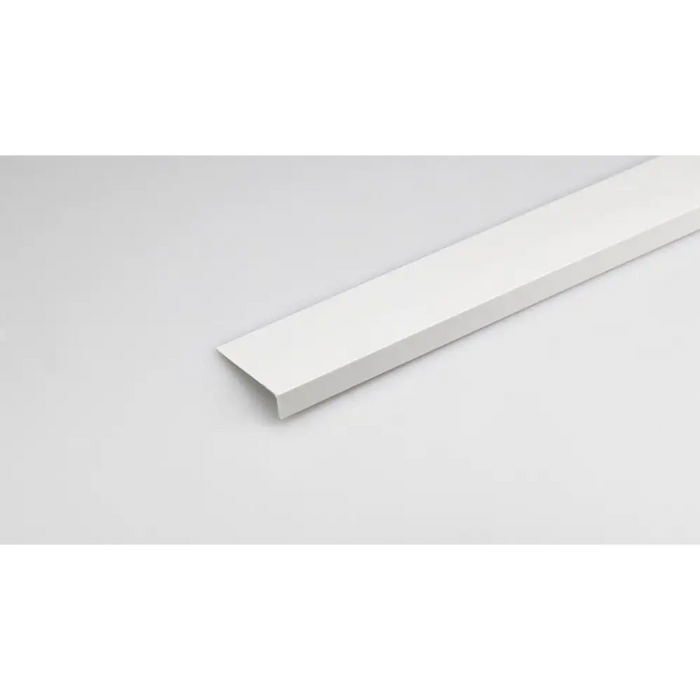PVC ЪГЛОВ ПРОФИЛ 40X10MM/2М БЯЛ САТЕН