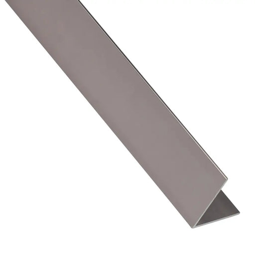 PVC ЪГЛОВ ПРОФИЛ 19.5Х19.5MM/2.6M СИВ