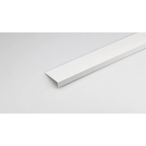 PVC ЪГЛОВ ПРОФИЛ 40Х10MM/1M СВ.СИВ САТЕН