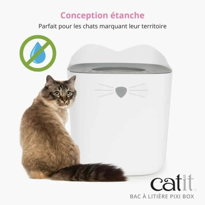 Пясъчник за Котки Catit Pixi Box 52 x 41 x 47,5 cm Пластмаса
