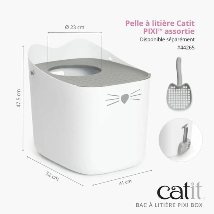 Пясъчник за Котки Catit Pixi Box 52 x 41 x 47,5 cm Пластмаса