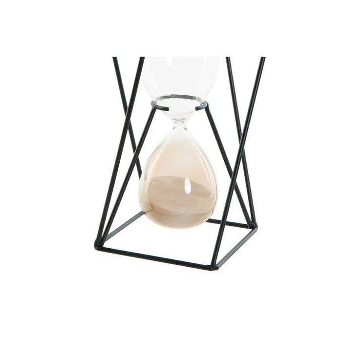 Пясъчен часовник DKD Home Decor Черен Кехлибар теракота 14