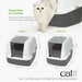 Пясъчник за Котки Catit Сив Подвижен капак
