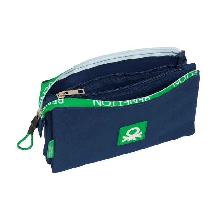 Пътническа Чанта Benetton Green Морско син 22 x 12 x 3 cm