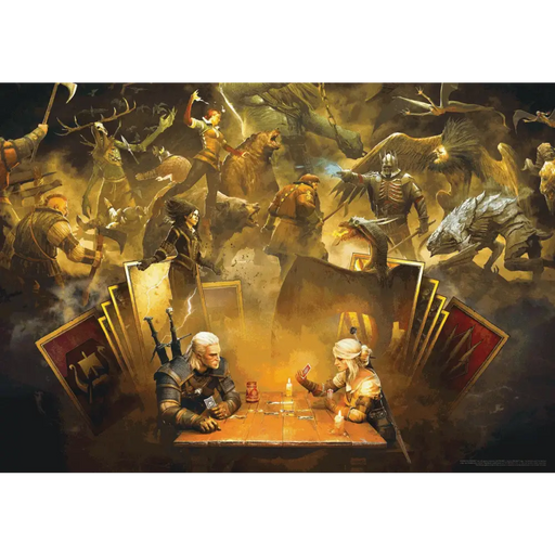 Пъзел Good Loot Gaming - The Witcher: Playing Gwent 1000