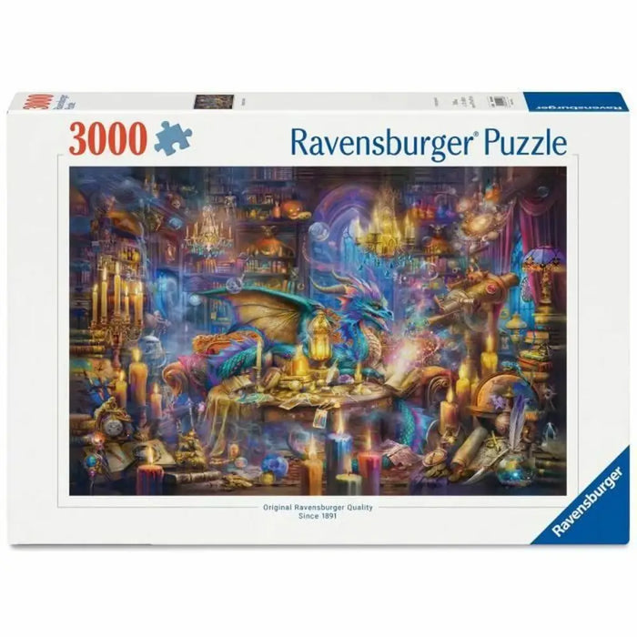 Пъзел Ravensburger Dragon’s Library 3000 Части
