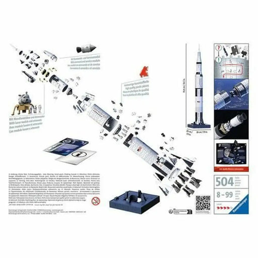 Пъзел Ravensburger Saturn V space rocket