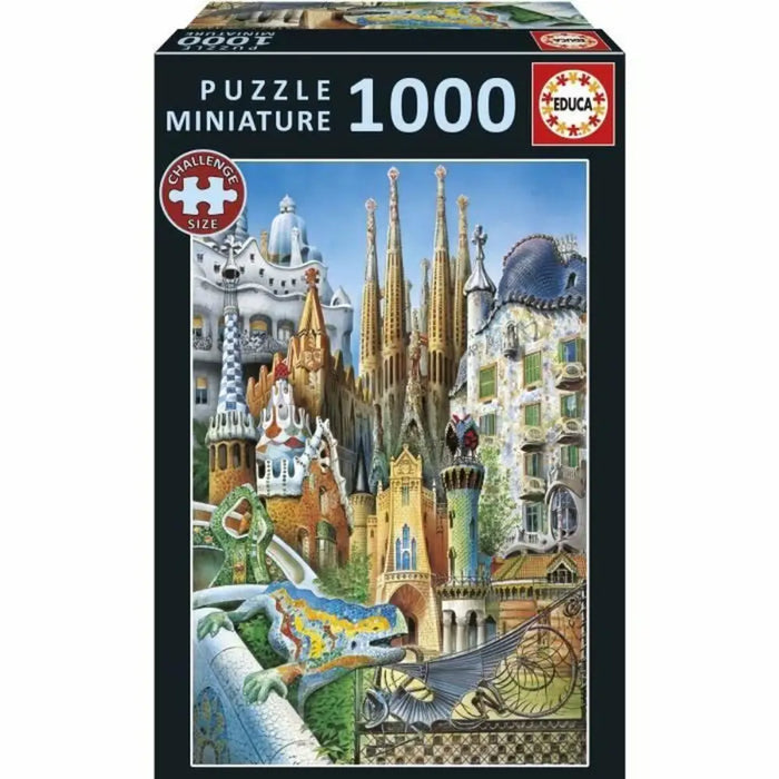 Пъзел Educa Gaudí Collage Miniatura 1000 Части