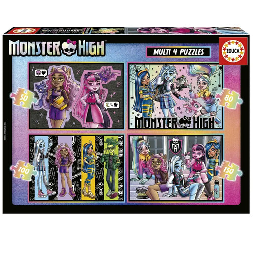 Пъзел Educa Monster High Multipuzzle