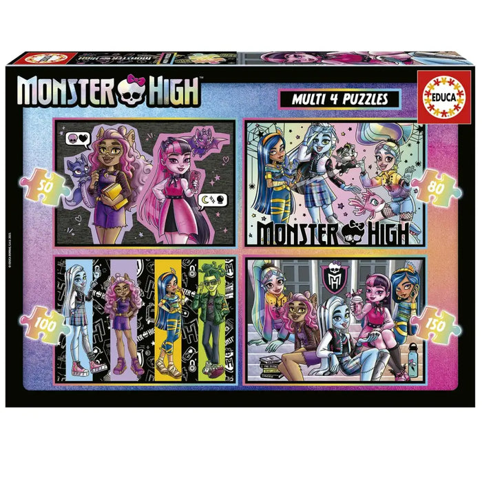 Пъзел Educa Monster High Multipuzzle