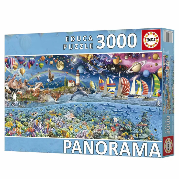 Пъзел Educa Panorama de la Vida 3000 Части