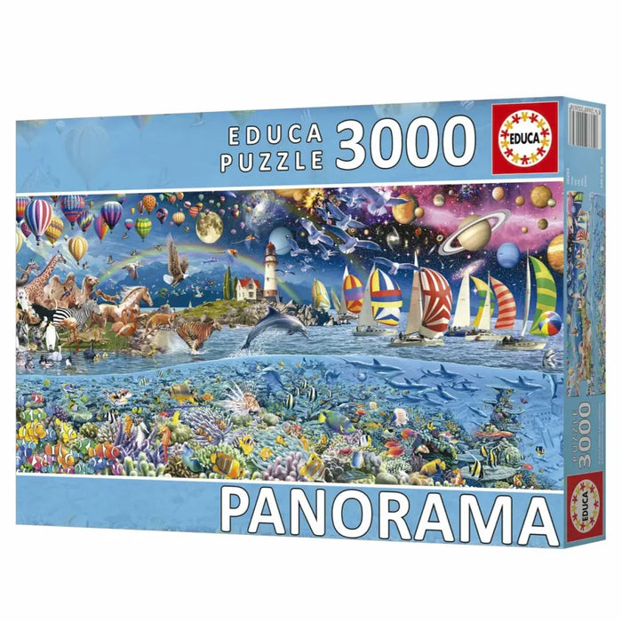 Пъзел Educa Panorama de la Vida 3000 Части