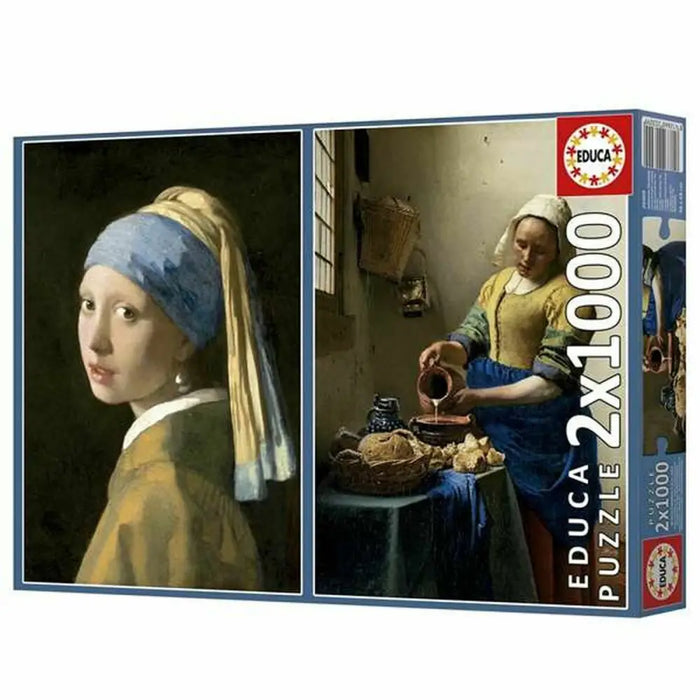 Пъзел Educa Vermeer (2 броя)