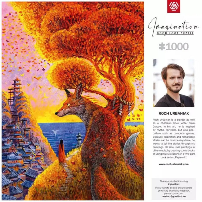 Пъзел Good Loot Imagination - Roch Urbaniak: Benkei 1000 бр.