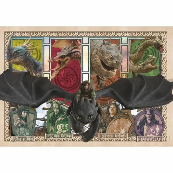 Пъзел Clementoni Super - How to Train your Dragon 48,5 x