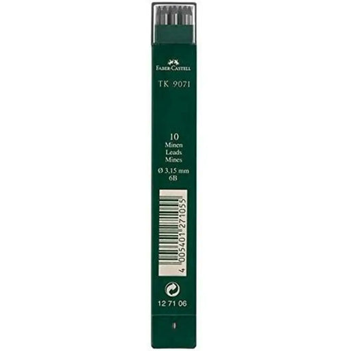 Пълнител Faber-Castell Дървен 3 Части 6B