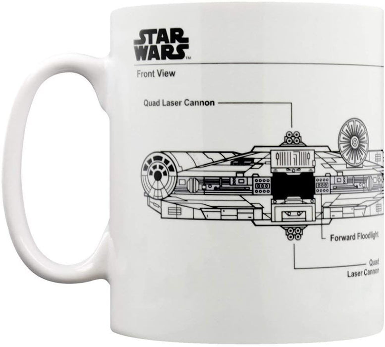 Чаша Pyramid Movies: Star Wars - Millennium Falcon Sketch
