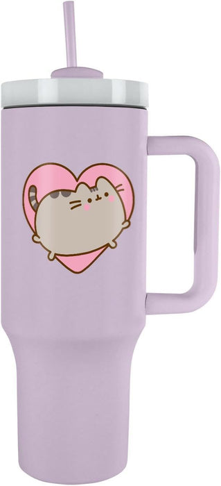 Чаша за път Pyramid Animations: Pusheen - Heart