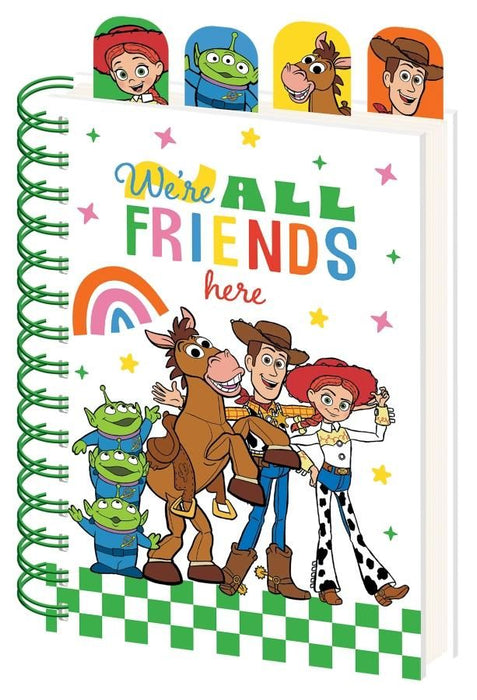 Тефтер Pyramid Disney: Toy Story - We're all Friends Here, A5