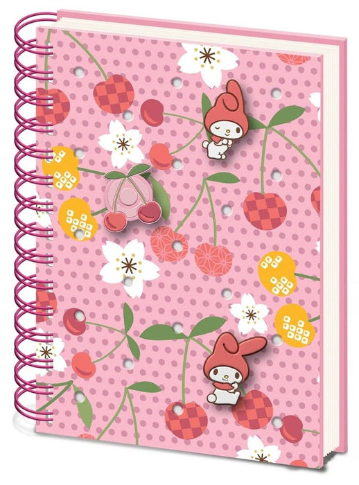 Тефтер Pyramid Animation: Sanrio - My Melody (Cherry Blossom), A5