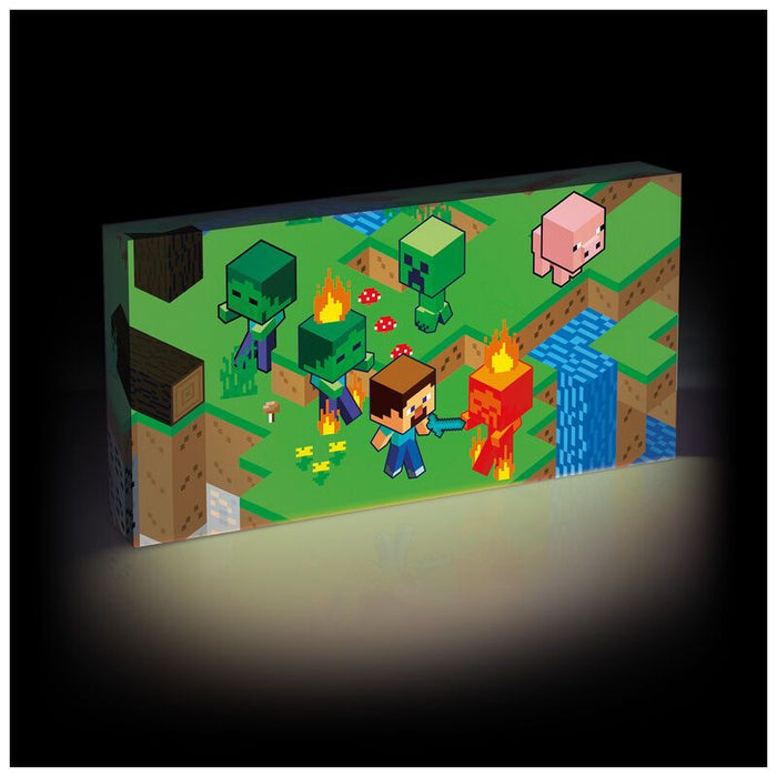 Лампа Pyramid Games: Minecraft - Isometric
