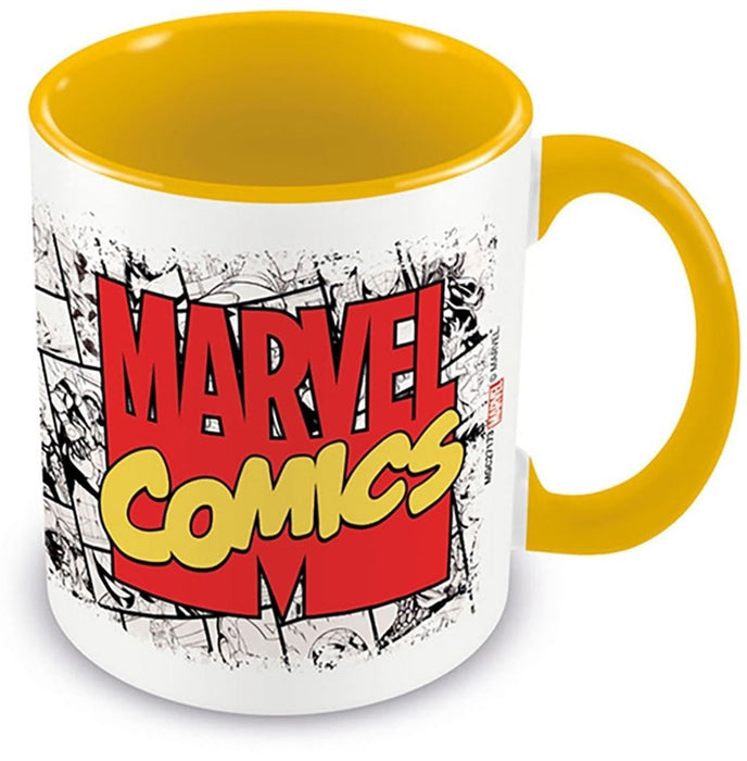 Чаша Pyramid Marvel: Marvel Comics - Logo (Yellow)