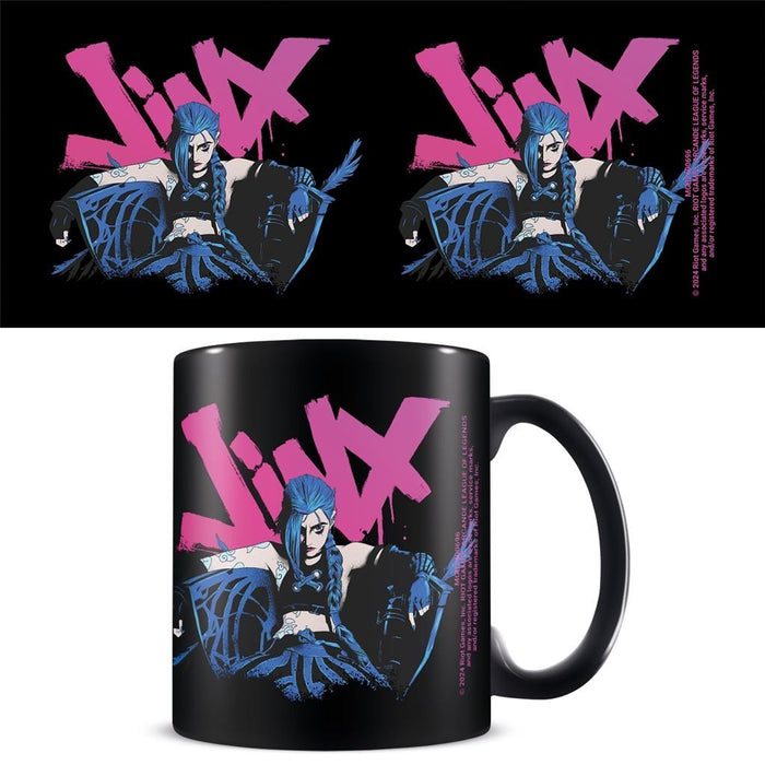 Чаша Pyramid Televison: Arcane - Jinx (Black)