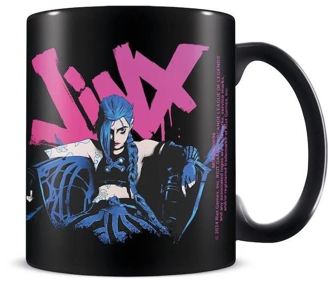 Чаша Pyramid Televison: Arcane - Jinx (Black)